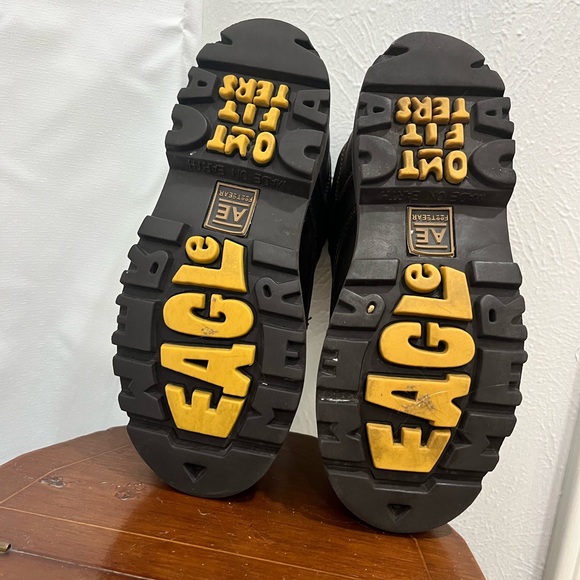 American Eagle Heavy Duty lug boots size 7 - Picture 5 of 7